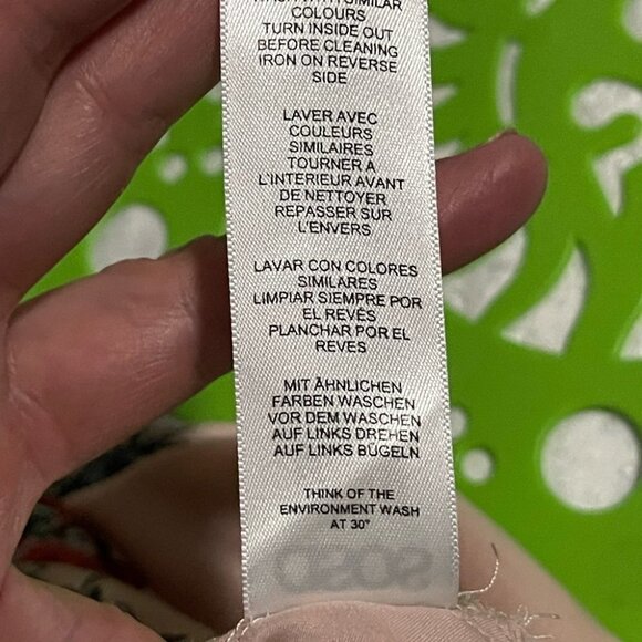 𝅺ASOS NWT Floral Strappy Jumpsuit Pink Size 4 - Picture 13 of 14